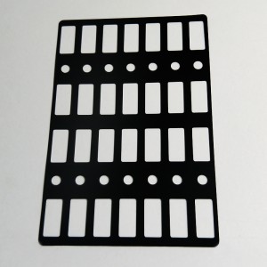 0,25 μονωτικό φύλλο φλόγας επιβραδυντικό PC φλάντζα μαύρο εύκολο στην εξάρτηση επεξεργασίας χονδρικής