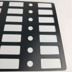 0,25 μονωτικό φύλλο φλόγας επιβραδυντικό PC φλάντζα μαύρο εύκολο στην εξάρτηση επεξεργασίας χονδρικής