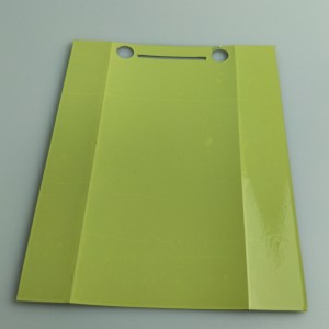 Μαύρο φύλλο μόνωσης PC πίσω μαρα