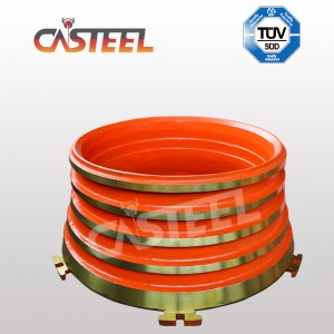 Εξαρτήματα θραυστήρων για τη βιομηχανία λατομείων και αδρανών