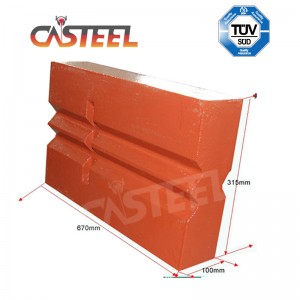 Εξαρτήματα θραυστήρων για οικοδομικά απορρίμματα και ανακύκλωση ασφάλτου