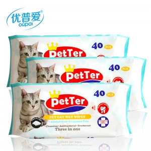 PET DEODORIZING WIPES PT-016