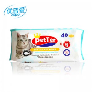 PET DEODORIZING WIPES PT-016