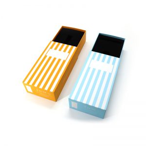 Χονδρικό έθιμο λογότυπο άκαμπτο συρόμενο αρωματικό μπουκάλι συρτάρι κουτί δώρου Αξεσουάρ κοσμήματα