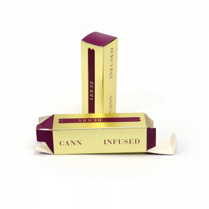 Καλλυντικά πτυσσόμενα χαρτοκιβώτια ανακυκλωμένο χαρτί δώρο προσαρμοσμένο κραγιόν Mascara νυχιών βερνίκι πετρελαίου συσκευασίας π...