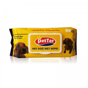 PET DEODORIZING WIPES PT-017