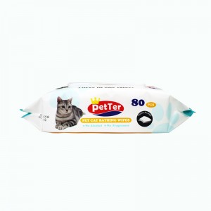 PET DEODORIZING WIPES PT-028