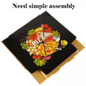 Φτηνές έθιμο λογότυπο εκτύπωσης χαρτί κουτί πίτσας