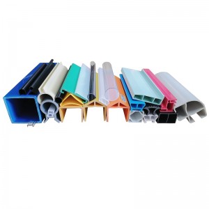 Προσαρμοσμένα πλαστικά προφίλ εξώθησης για βιομηχανίες ποικιλίας