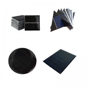 Προσαρμοσμένο μικρό μέγεθος 5V 1W 3W 5W 5W/SOLAR CE 10W MINI EPOXY SOLAR PANELSLLS