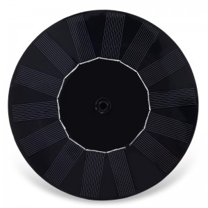 Γρήγορη Κρήνη Ηλιακή Κρήνη Birdbath, 1.4W Solar Panel Kit Αντλία νερού Ηλιακός ηλεκτρικός κλειστό σιντριβάνι