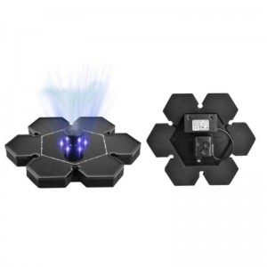 Solar Powered υπαίθριο τοπίο νερού Κιτ αντλίας νερού με LED Lights/Solar Panel