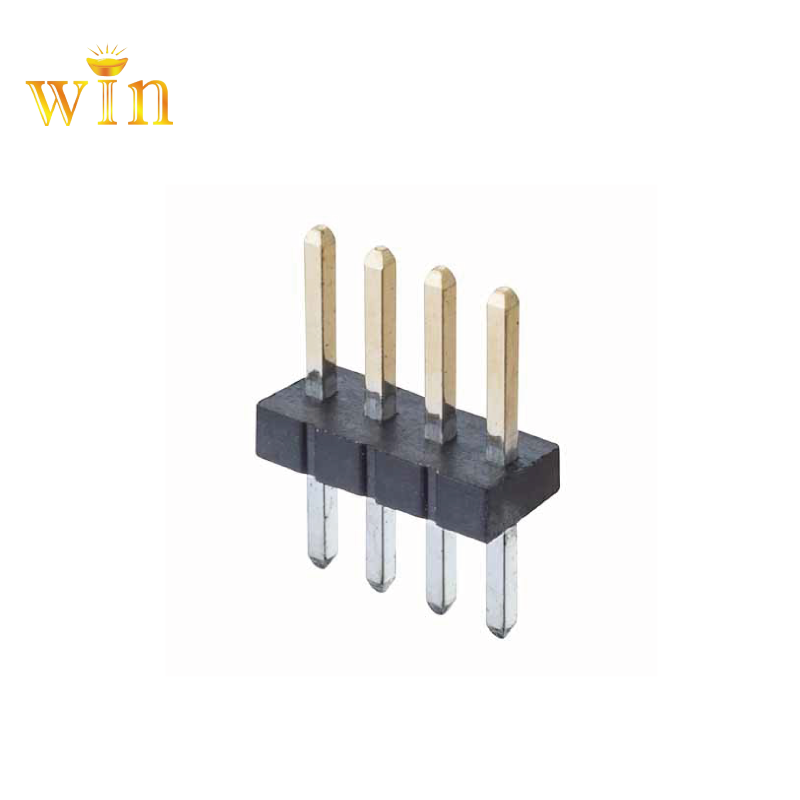 2.54mm Pitch 180 ° DIP Ενιαία σειρά 2p ~ 40p PIN κεφαλίδα