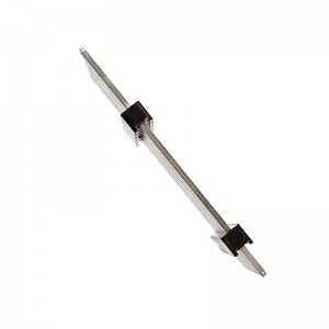 2,54mm 1x7p 180 ° DIP Ενιαία σειρά διπλής πλαστικής κεφαλίδας PIN 3mm-13mm-6mm