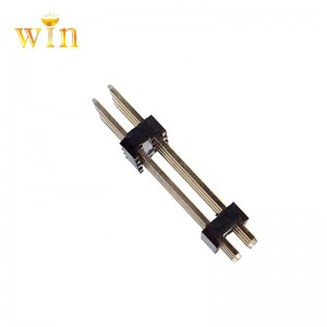 2,54 χιλιοστά δύο σειρές με διπλό πλαστικό πείρο κεφαλίδα