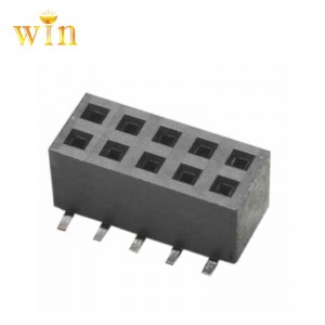 2,0mm 2x12P SMT κάθετη μοντέλο γυναικείου κεφαλίδας κεφαλίδας κεφαλίδας πρίζας