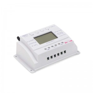 PWM 20A 10A ρυθμιστής ρυθμιστή φορτίου ηλιακού πίνακα T10 T20 12V 24V AUTO LCD LCD Light και Dual Timer