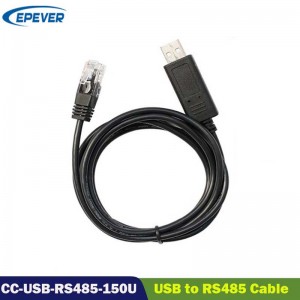 EPEVER καλώδιο επικοινωνίας CC-USB-RS485-150U USB σε PC RS485 για EPEVER EPSOLAR TRACER A TRACER BN TRIROR XTRA Σειρά Mppt Sola