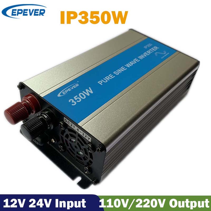 EPEVER iPower350W Ηλιακή φόρτιση από το πλέγμα καθαρό ημιτονοειδές κύμα μετατροπέα 12V24VDC 110V/220V/220V/230VAC Solar Power Power 50Hz 60Hz