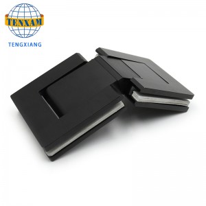 Hot Πώληση 135 βαθμών 304 SS Matte Μαύρο ντους γυάλινες πόρτες μεντεσέδες