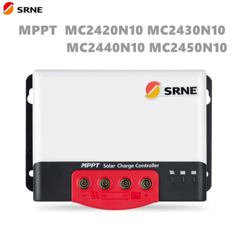 Srne MC MPPT 20A 30A 40A 40A Solar Off-Grid Controller Controller 12V/24V AUTO MAX 100V Bluetooth Οθόνη ηλιακής μπαταρίας