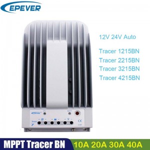 EPEVER MPPT 40A 30A 20A Ελεγκτής ηλιακής φόρτισης 12V24V TRACER4215BN 3215BN 2215BN ρυθμιστή μπαταρίας ρυθμιστή μπαταρίας Max PV 150V Εισαγωγή