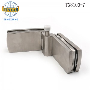 Ειδικός τύπος 180 βαθμός Long Bathroom Clip Hotel Μπάνιο Μπάνιο Μπάνιο Γυαλί Πόρτα Ντους