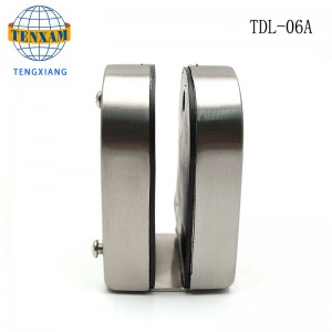 Οβάλ σχήμα από ανοξείδωτο χάλυβα για πάχος πόρτας 12mm CE/en 300.000 φορές 8mm-12mm Κλείδωμα πόρτας γυαλιού