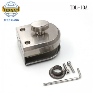 Guangdong γυάλινο υλικό εργοστάσιο δύο γυάλινο ολίσθημα γυαλί πόρτα κλειδαριά