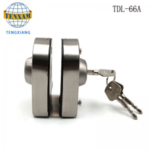 Ξενοδοχείο Μπάνιο Fryleless Γυαλί πόρτα Διπλό κλείδωμα από ανοξείδωτο χάλυβα γυάλινη πόρτα Κλείδωμα πόρτας 8 ~ 12mm