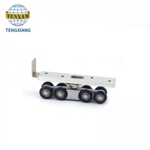 Διπλές ρυθμισμένες μαλακές φρένο 80kg γυαλί ολισθαίνοντα αξεσουάρ πόρτας