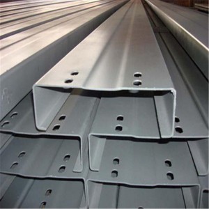 U/c/z σχήμα χάλυβα μηχανή purlin c purline