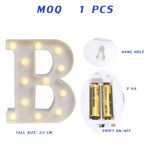 LED Marquee επιστολή επιτραπέζια πινακίδες