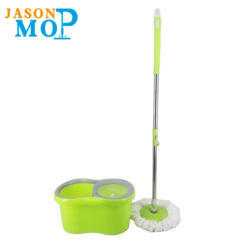 Jason Microfiber Spin Mop 360 Εύκολη περιστρεφόμενη σφουγγαρίστρα μαγεία δαπέδου Magic καθαρισμός δαπέδου Spinning Mop και κουβά