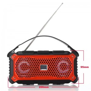 FB-BS857 Φορητό ηχείο Bluetooth με φωτισμό LED