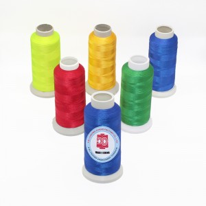 100% νήμα ράψιμο κέντημα πολυεστέρα