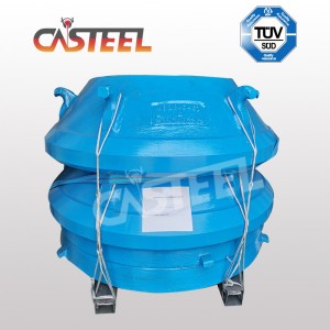 Bergeaud Symons 4-1/4 Εξαρτήματα Crusher, Bowl Liner Mantle