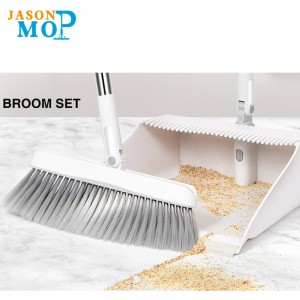 Οικολογικά εργαλεία καθαρισμού σπιτιών Μεγάλη σκούπα λαχταρισμού και σκόνη