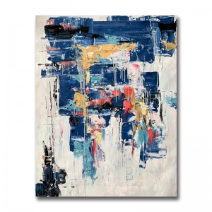 Χονδρικό σύγχρονο τοπίο τοίχο διακόσμηση ζωγραφική αφηρημένη χειροποίητη ελαιογραφία