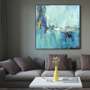Αρχική διακόσμηση Σύγχρονη πετρέλαιο ζωγραφική καμβά χειροποίητο τοίχο τέχνης Άλλες ζωγραφικές