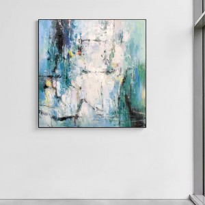 100 χειροποίητο προσαρμοσμένο ακρυλικό ζωγραφική καμβά αφηρημένη υφή τοίχο διακόσμηση πετρελαίου κρέμονται έργα τέχνης ζωγραφικ...