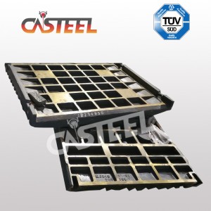 Kleemann Mc120 Pro Jaw Crusher πλάκα, πλάκα πλάκας, πλάκα μάγουλο