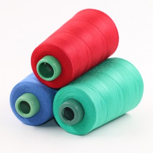 Κινέζικο νήμα ράψιμο για τζιν μπλουζάκι και νήμα πολυεστέρα πουκάμισο για μηχανές