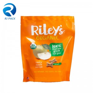 Υψηλή φραγμός Eco ανακυκλώσιμη στάση στήριξης για τρόφιμα ή μη τροφίμων συσκευασία με φερμουάρ