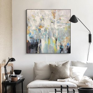 100% ζωγραφισμένα στο χέρι χειροποίητο χειροποίητο πετρέλαιο τοίχο ζωγραφική πρωτότυπο αφηρημένο καμβά για το έργο τέχνης σαλόνι