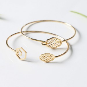 Begonia λουλούδι ανοιχτό βραχιόλι