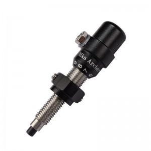 Nika Τοξοβολία 250001 Πλαστικό έμβολο πυρήνα για τοξοβολία Επαναφορά οπίσθιου πυροβολισμού βιδωτό κουμπί πίεσης