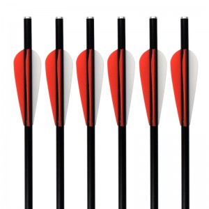 Elong Εξωτερική 117011 16inch OD8MM 8031 ​​Fiberglass Bolts Τοξοβολία τοξοβολία χρησιμοποιώντας το μπουλόνι Crossbow