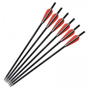 Elong Εξωτερική 117011 16inch OD8MM 8031 ​​Fiberglass Bolts Τοξοβολία τοξοβολία χρησιμοποιώντας το μπουλόνι Crossbow