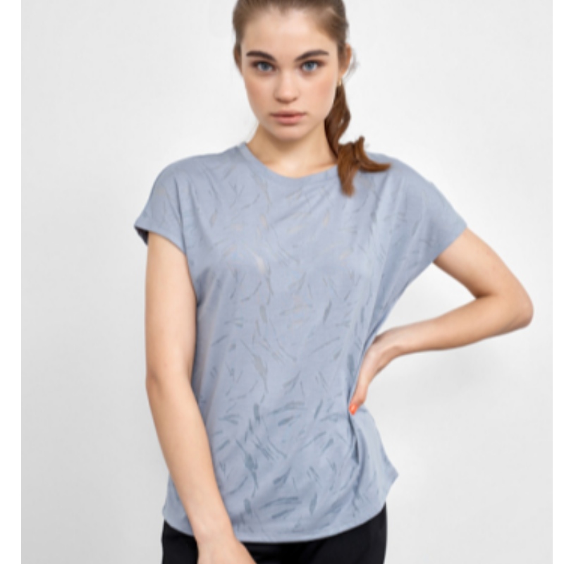 Sports Jersey T-shirt μιας ευθείας σιλουέτα